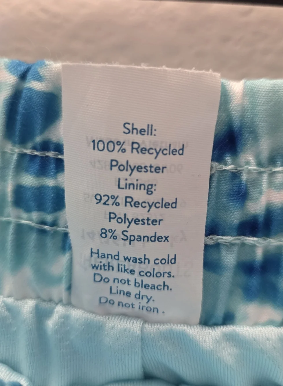 Thereabouts Boys Husky Blue Swim Trunks Shorts Sz 14 16